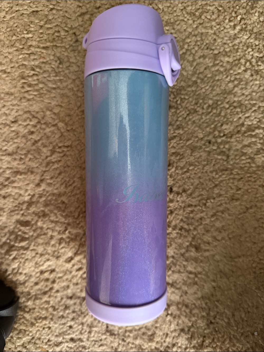 Pottery Barn Kids Lavender and Blue Ombre Insulated Bottle